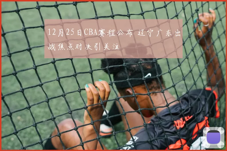 12月25日CBA赛程公布 辽宁广东出战焦点对决引关注